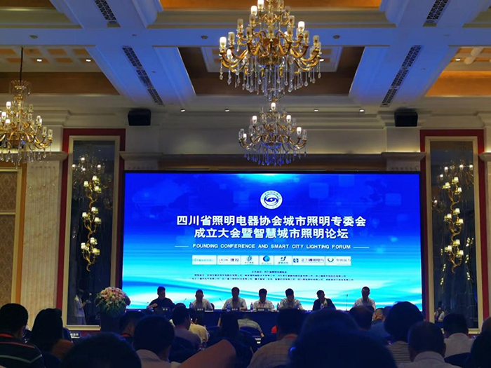 热烈祝贺四川省照明电器协会智慧城市照明专委会成立